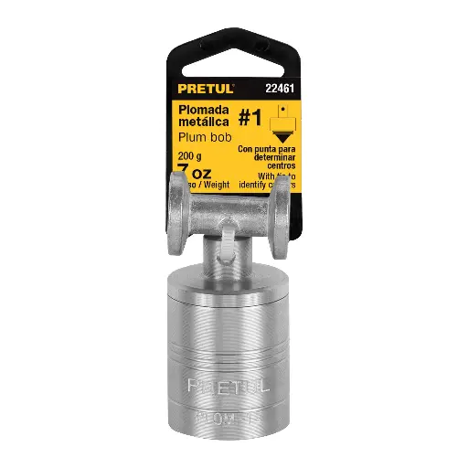 PLOMADA ZAMAC #1 200GR PRETUL 22461 PLOM-1Z
