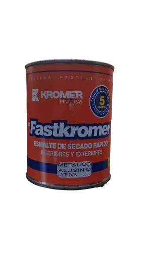 ESMALTE 1/2 ALUMINIO SECADO RAPIDO KROMER