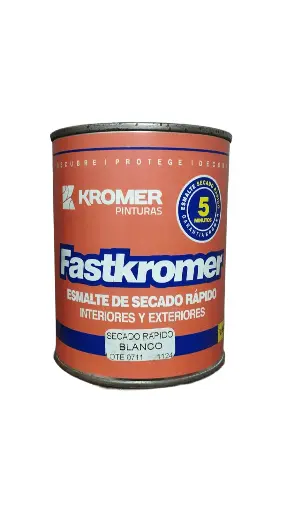 ESMALTE 1/2 BLANCO SECADO RAPIDO FASTKROMER