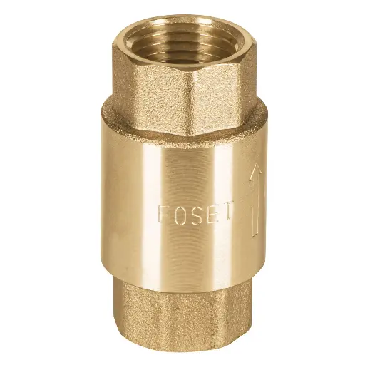 VALVULA CHECK 1/2 CON RESORTE FOSET 49065 
