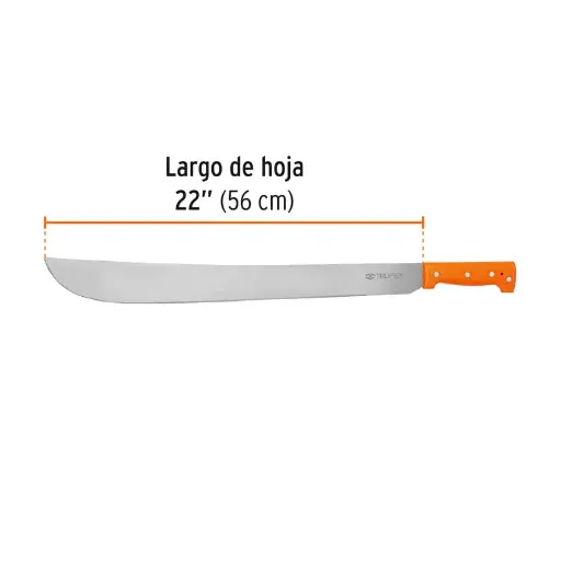 MACHETE 22P NARANJA TRUPER 15887 T-460-22P
