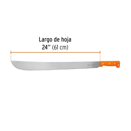 MACHETE 24P NARANJA TRUPER 15888 T-460-24P