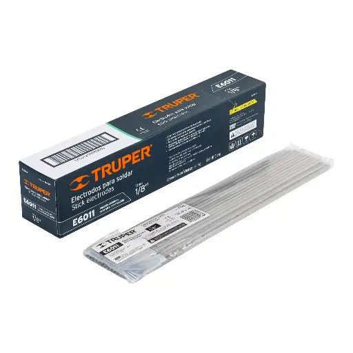SOLDADURA 1/8 ELECTRODO 6011 TRUPER 15460 E6011-4 1KG
