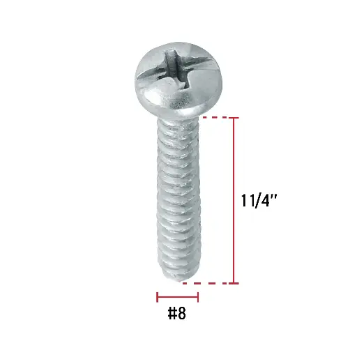 PIJA ZINC 8 X 1-1/4 FIERO 44416