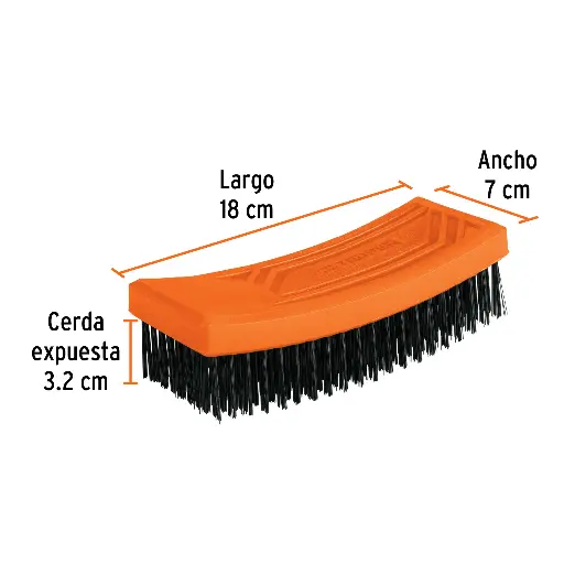 CEPILLO ALAMBRE S/MANGO 9X20 TRUPER 11562