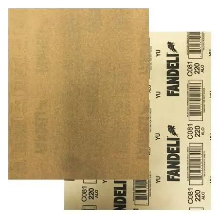LIJA MADERA 220 EXTRA FINO FANDELI