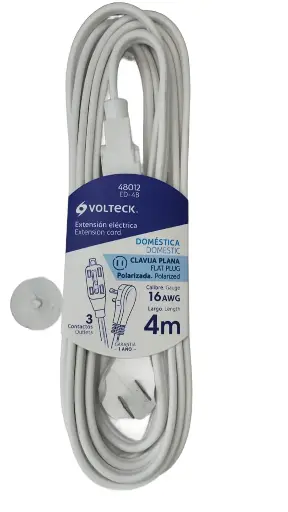 EXTENSION 4M BLANCA VOLTECK 48012 ED-4B