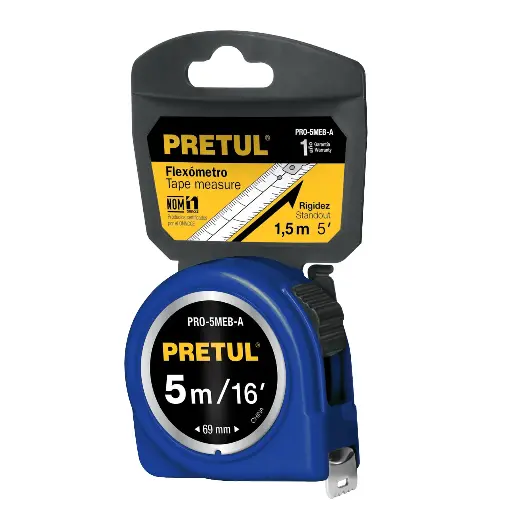 FLEXO 5M AZUL PRETUL 21610 PRO-5MEB-A