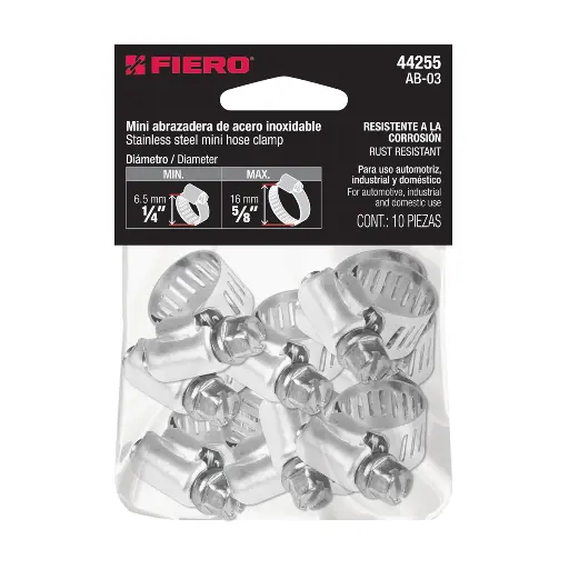 SINFIN 1/4-5/8 FIERO 10PZ 44255