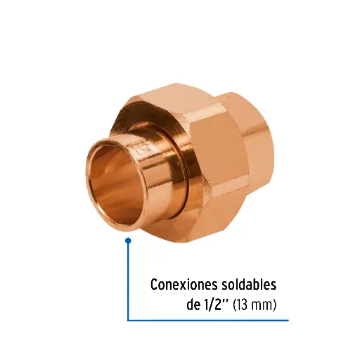 COBRE TUERCA UNION 1/2 FOSET 47622 CC-971B