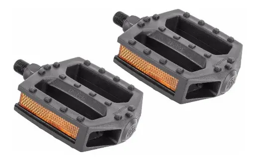PAR DE PEDALES PLAST HEX 9/16 SHANGAI