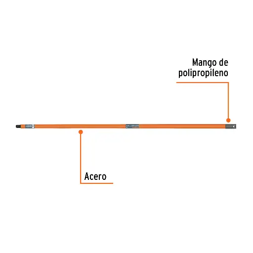EXTENSION RODILLO ACERO 1.2 M 10547 TRUPER