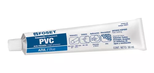 PEGAMENTO PVC ALTA PRESION 42023 FOSET 50ML
