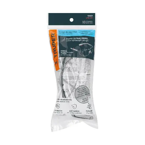 LENTE GRIS ULTRALITE PROT UV 10821 TRUPER