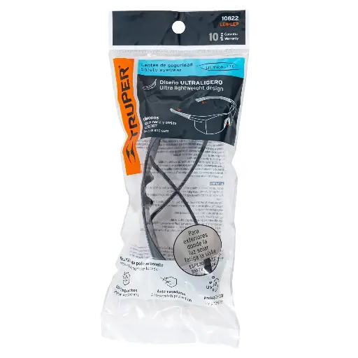 LENTE PLATA ESPEJO ULTRALITE TRUPER 10822