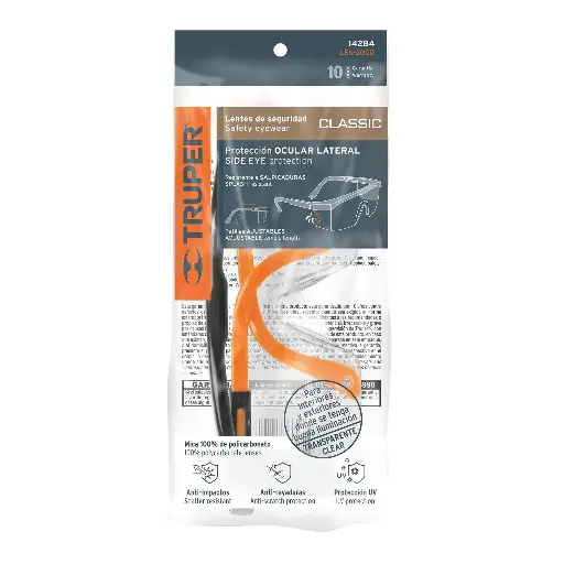 LENTE TRANSP TRUPER LEN-2000 14284