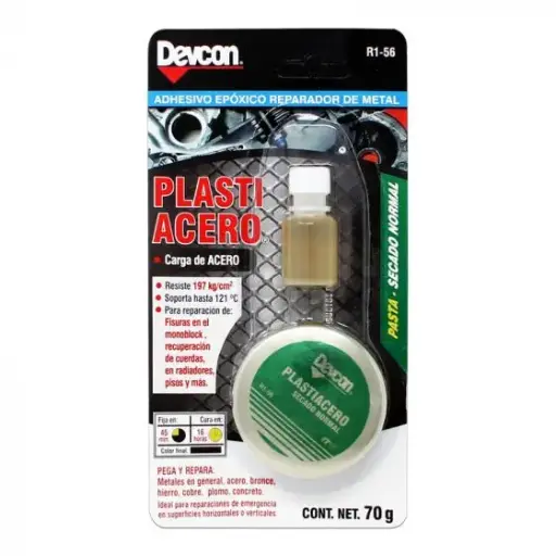 PLASTIACERO LATA NORMAL 70GR DEVCON R1-56