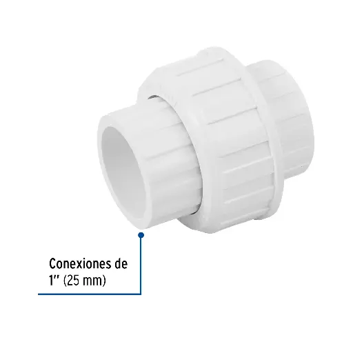 PVC TUERCA UNION 1P
