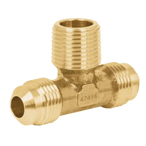 NIPLE TEE TERMINAL 3/8X3/8 FX3/8 GAS 47414