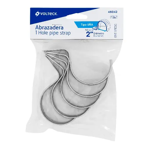 ABRAZADERA UÑA 2P VOLTECK 46042 5PZ 