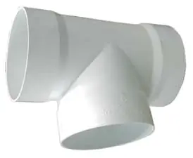 PVC TEE 4 SANITARIO