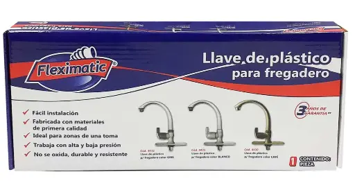 MESCLADORA FREGADERO BCO FLEXIMATIC 4431