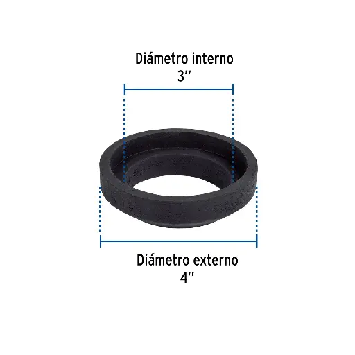 EMPAQUE ESPONJOSO 3P FOSET 40088 EMU-3 
