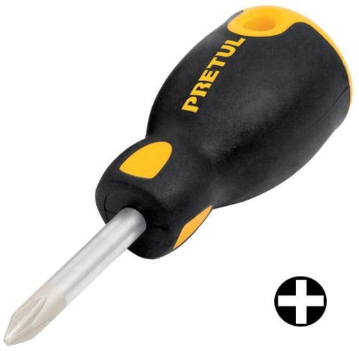 DESARMADOR CRUZ 1/4 X 1.5 COMFORT PRETUL 21498 