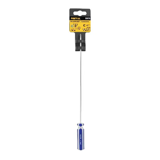 DESARMADOR CRUZ 1/8 X 8 PVC PRETUL 28078 DP-1/8X8TP 