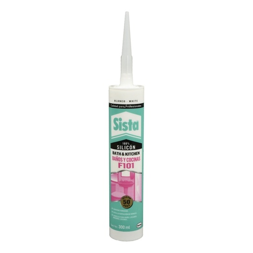 SILICON BLANCO BYC F101 300ML SISTA