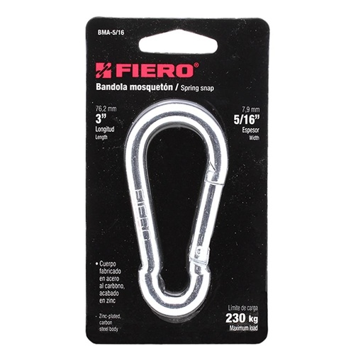 BANDOLA MOSQUETON 5/16 FIERO BMA-5/16 44039