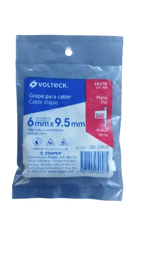 GRAPA 6MM PLANA VOLTECH 48279 GPL-10B 