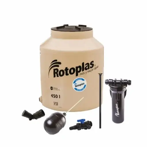 TINACO 450 PLUS TRICAPA ROTOPLAS ACC BO 
