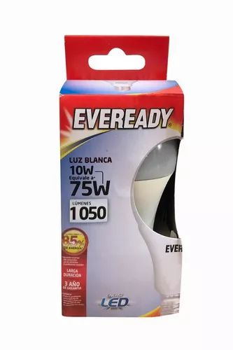 FOCO EVEREADY LUZ BLANCA 10W LED