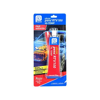 SILICON ROJO HT 75G RTV100 AUTOMOTRIZ