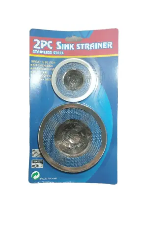 2 PACK MALLA FREGADERO SINK STRAINER 