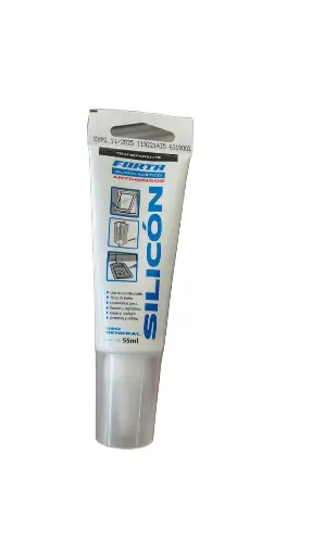 SILICON ANTI-HONGOS TRANSPARENTE FORTA PARA BAÑO Y COCINA 55ml
