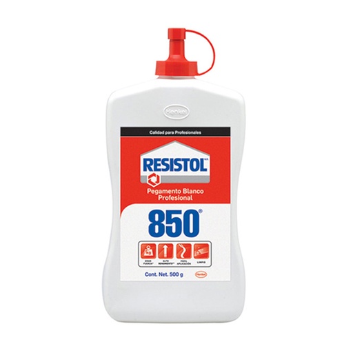 RESISTOL 850 PEGAMENTO BLANCO 500GR
