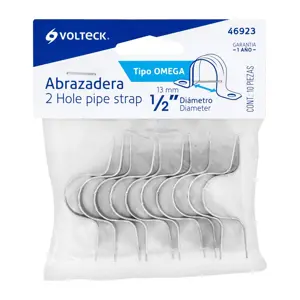 ABRAZADERA OMEGA 1/2 VOLTECK 46923 10PZ
