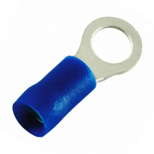 TERMINAL OJILLO 3/16 AZUL 1 PZ