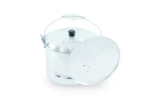 OLLA/VAPORERA DE ALUMINIO 24 LITROS