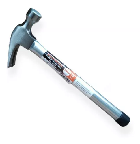 MARTILLO TUBULAR PULIDO UÑA CURVA METAL 16 OZ LATINUL 32002