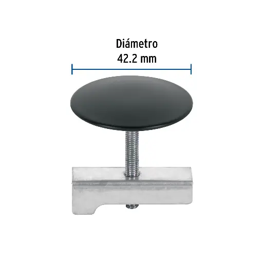 CUBRETALADRO DE 1 3/4 ACERO INOX NEGRO 48097