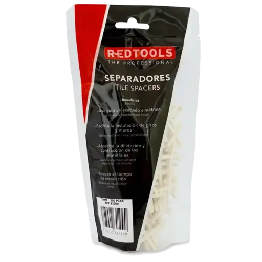 SEPARADOR LOSETA 3MM 200PZ REDTOOLS S320