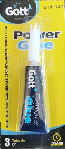 PEGAMENTO INSTANTANEO GOTT 3R POWER GLUE GT81747