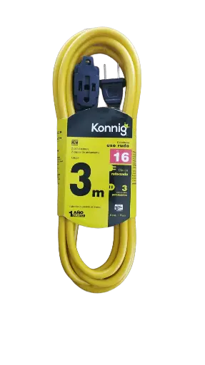 EXTENSION USO RUDO KONNIG 3M CLAVIJA REFORZADA KHYCX3M