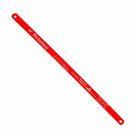 FILO SEGUETA BIMETALICA ROJA NICHOLSON 12" 