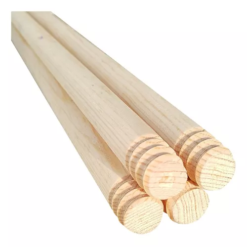 PALO DE ESCOBA MADERA ECO 1PZ