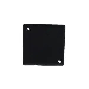 TAPA REGISTRO 4X4 PLASTICO NEGRO VOLTECK 45004