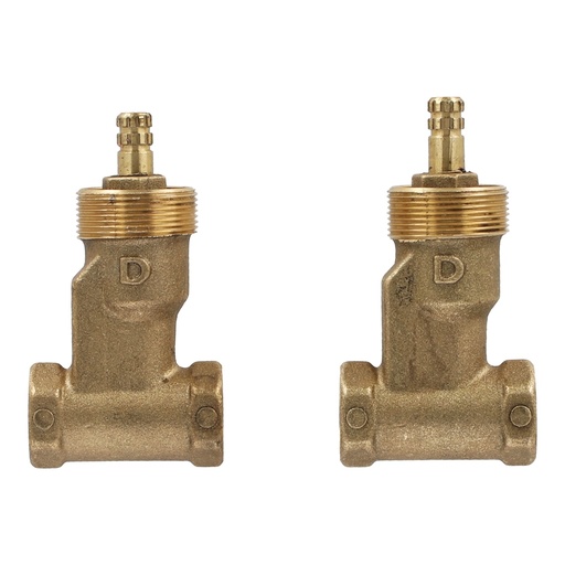 PAR (2 LLAVES EMPOTRABLES) ROSCABLE DICA 4052SM